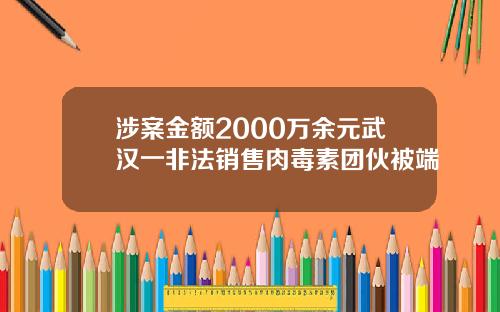 涉案金额2000万余元武汉一非法销售肉毒素团伙被端