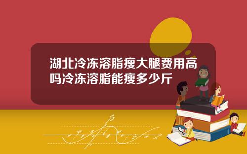 湖北冷冻溶脂瘦大腿费用高吗冷冻溶脂能瘦多少斤