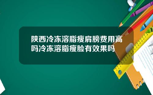 陕西冷冻溶脂瘦肩膀费用高吗冷冻溶脂瘦脸有效果吗