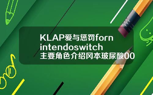 KLAP爱与惩罚fornintendoswitch主要角色介绍冈本玻尿酸001