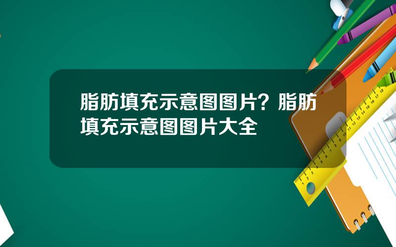 脂肪填充示意图图片？脂肪填充示意图图片大全